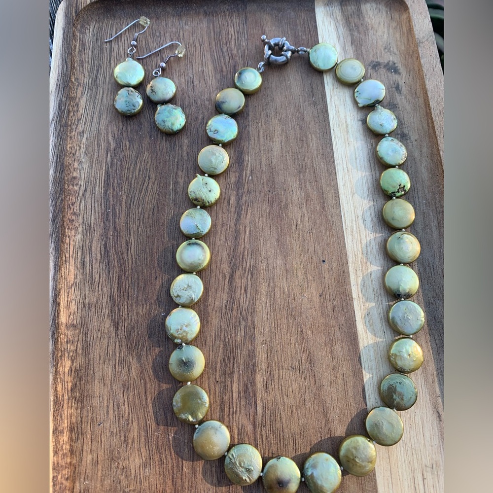 Vintage Koko Pearl set ~ Necklace and Earrings